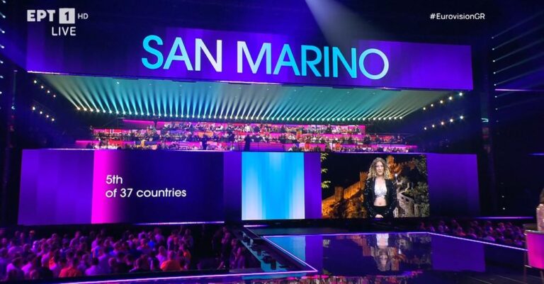 Eurovision 2024: Νέα γεωγραφική γκάφα του Ζερόμ Καλούτα με το Σαν Μαρίνο