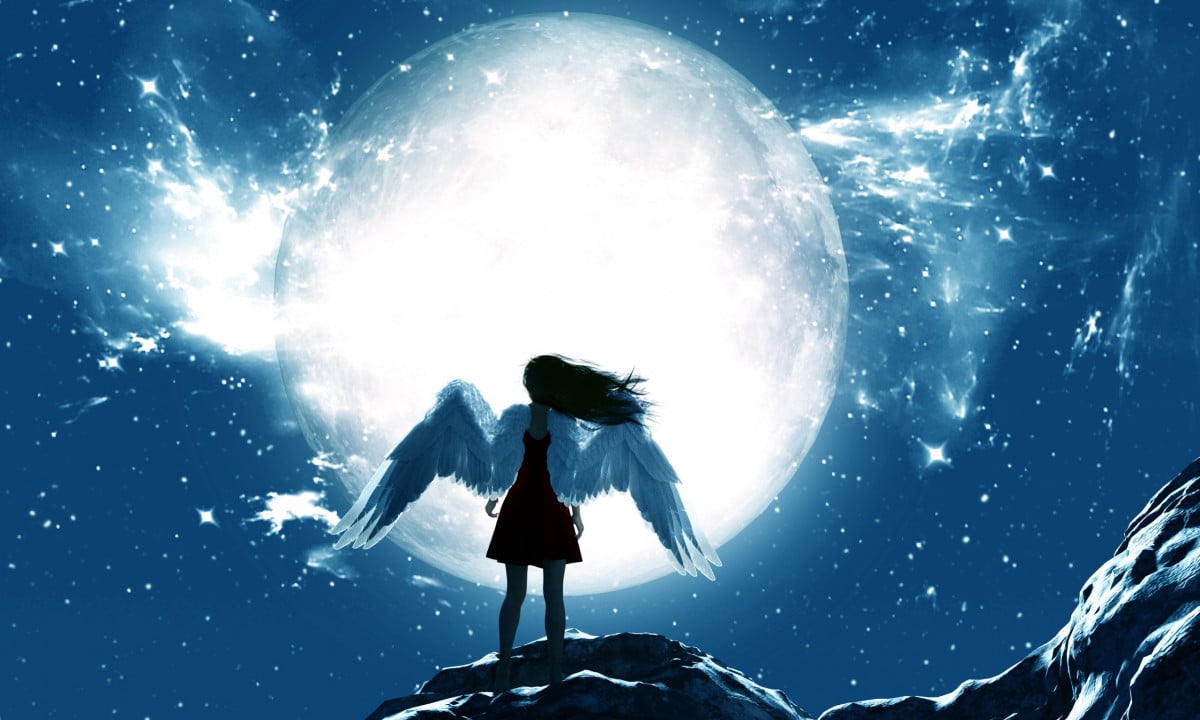 bigstock d illustration of an angel in 285483103