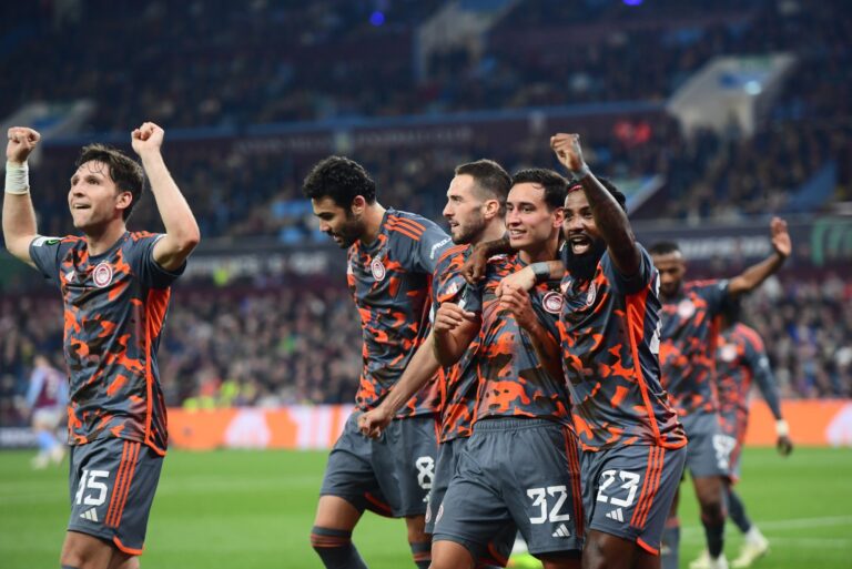 Άστον Βίλα – Ολυμπιακός: 2-4: Ο Θρύλος τρέλανε όλο τον κόσμο – Μυθική νίκη στην Αγγλία και φουλ για τελικό