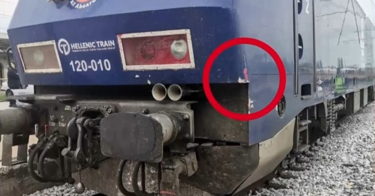 Μηχανές τρένων συγκρούστηκαν μετά από ελιγμούς στον σταθμό της Λάρισας