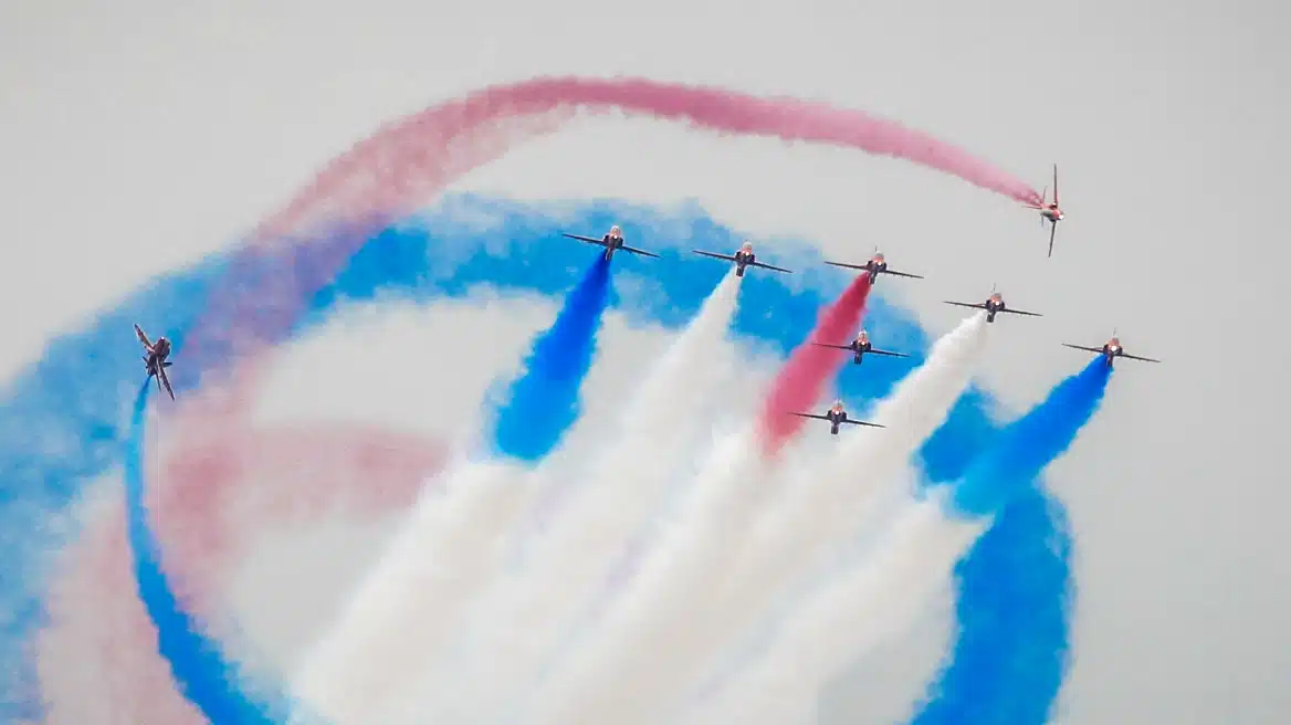red arrow