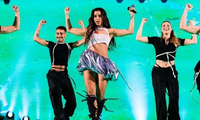 Δειτε εδώ όλη την εμφάνιση της Μαρίνας Σάττι στη Eurovision