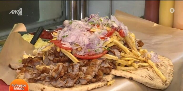 Σουβλατζίδικο φτιάχνει πιτόγυρο γίγας και δίνει δώpο ένα iPhone 15 σε όποιον το «καταφέρει»