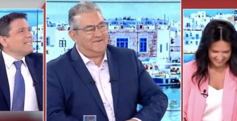 Στον αέρα του Mega: Η viral ευχή του Κουτσούμπα για τον Ολυμπιακό