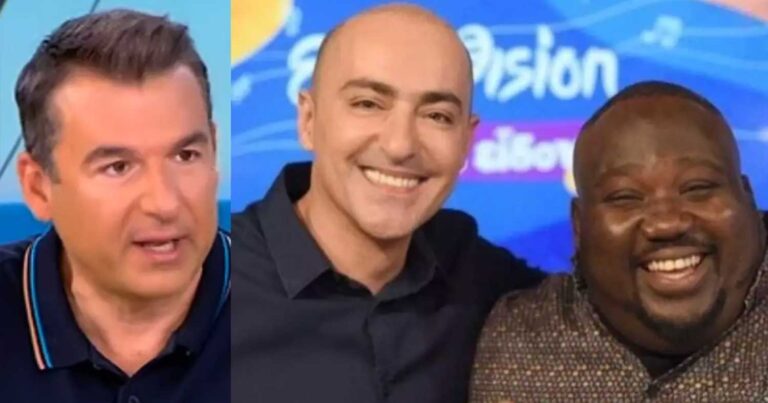 O Λιάγκας «έκραξε» Αλευρά και Ζερόμ Καλούτα για την παρουσίαση τους χτες στον Α’ ημιτελικού της Eurovision