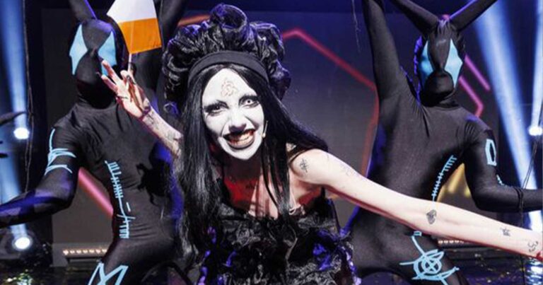 Χαμός με τους «Σατανıστές» στην Eurovision – Η πεντάλφα πάνω στην σκηνή και οι αντιδράσεις