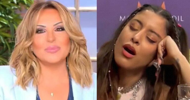 «Χαστοúκι» Ναταλίας Γερμανού στην Μαρίνα Σάττι για το χασμουρητό της στην Eurovision