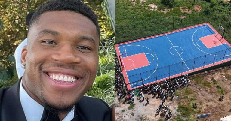 Ελληνικό σχολείο στην Γκάνα απέκτησε γήπεδο μπάσκετ με την ονομασία «Γιάννης Αντετοκούνμπο»