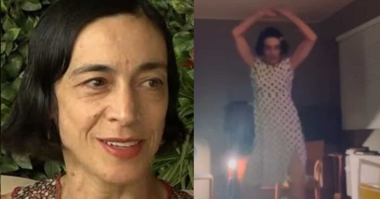 Σάλος με την Έλενα Τοπαλίδου που ανέβασε αδιανόητο βίντεο να χορεύει ξέφρενα Έμινεμ με λεζάντα «Επιτάφιος»