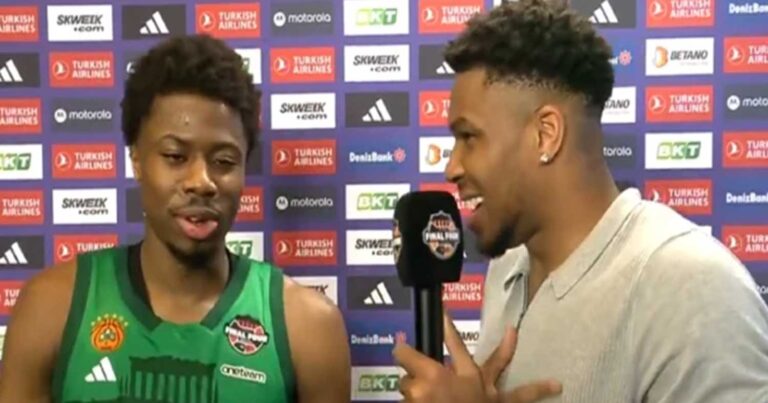 Euroleague: Ο Αντετοκούνμπο ρεπόρτερ – Πήρε συνέντευξη από τον Κώστα μετά την πρόκριση στον τελικό