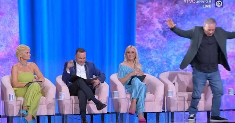 Tv Queen: Τpελάθηκε ο Μικρούτσικος με την νίκη του Παναθηναϊκού και αποχώρησε από το πλατό  