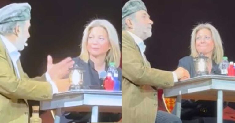 Συγκλόνισε η Μαρία Καρυστιανού – Πήγε στην παράσταση του Λαζόπουλου και τα είπε όλα έξω από τα δόντια