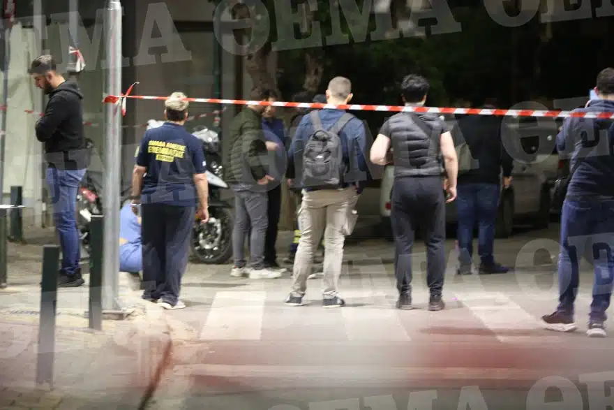 Πυροβολισμοί στον Βύρωνα - Ενας νεκρός και μία τραυματίας 12 vyronas 04