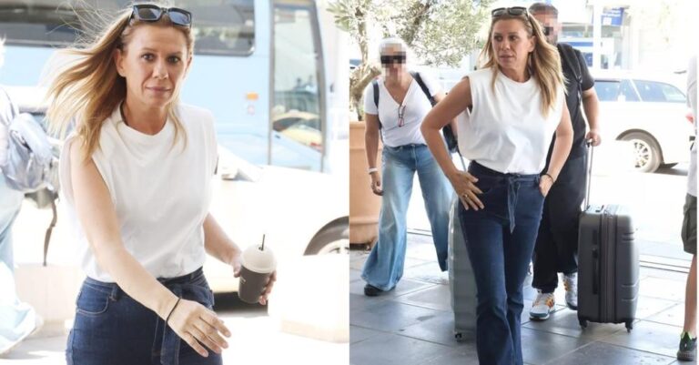 Είναι 50 και δεν έχει ίχνος ρυτίδας: Η Κατερίνα Καραβάτου έβγαλε το μακιγιάζ, έμεινε φυσική & τις έσβησε όλες