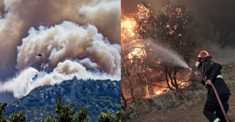Από αυτό ξεκίνησε η φωτιά στην Πάρνηθα: Σοκάρει ποδηλάτης που ήταν στο σημείο – Δίνουν μάχη οι 100 πυροσβέστες
