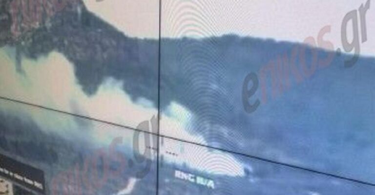 Φωτιά στην Πάρνηθα: Η πρώτη εικόνα που κατέγραψε το drone – Φωτογραφία ντοκουμέντο