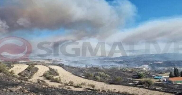 Κύπρος: Μεγάλη φωτιά στην Πάφο- Κάηκαν σπίτια, εκκενώθηκαν πέντε κοινότητες – Βοήθεια από Ελλάδα