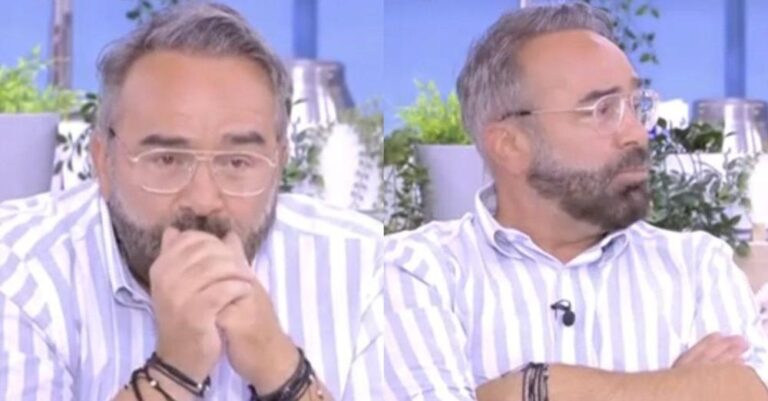 «Λύγισε» ο Γρηγόρης Γκουντάρας και έχασε τα λόγια του on air: «Συγκινήθηκα, δεν μπορώ»