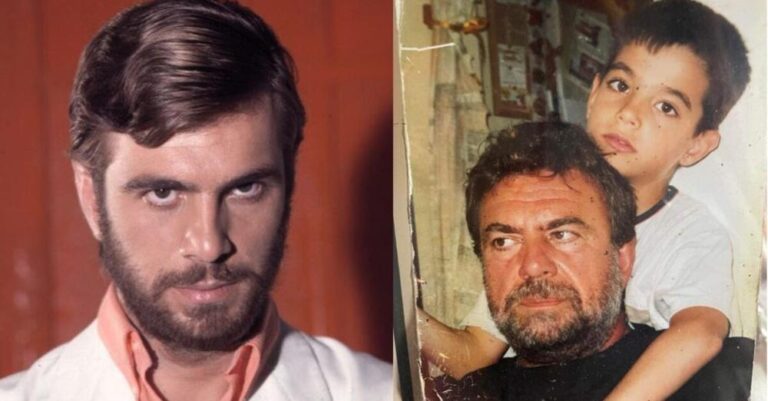 Παραμένει γοητευτικός στα 80 του: Σπάνια εμφάνιση του Λάκη Κομνηνου με τον αντιδήμαρχο 30χρονο κούκλο γιό του