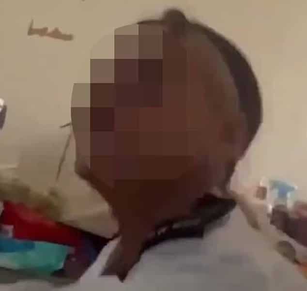 86700845 13582765 the woman is seen wearing uniform during the explicit clip which a 96 1719659172926