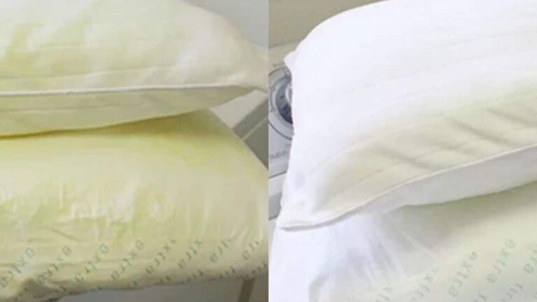 Κίτρινοι λεκέδες στα μαξιλάρια: Ο τρόπος για να είναι σαν καινούργιες οι μαξιλαροθήκες με 2 υλικά που υπάρχουν στο ντουλάπι