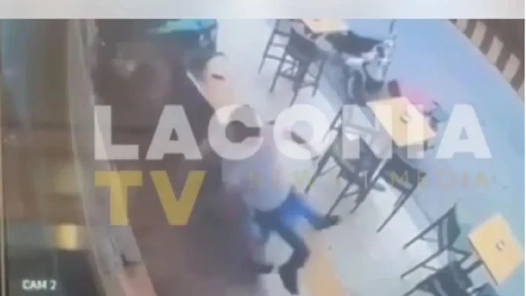 Πύργος: Κρεοπώλης μάζευε την τέντα και άρχισε να τρέχει πανικόβλητος να σωθεί από ΙΧ που καβάλησε πεζοδρόμιο