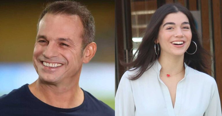 Ντέμης Νικολαΐδης: Με την κόρη του, Μελίνα στη συναυλία των Coldplay