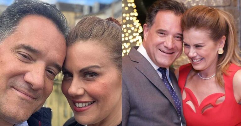 Σαν ερωτευμένοι πιγκουίνοι μετά από 15 χρόνια γάμου Άδωνις Γεωργιάδης και Ευγενία Μανωλίδου: «Μέχρι το θάνατο αγάπη μου»