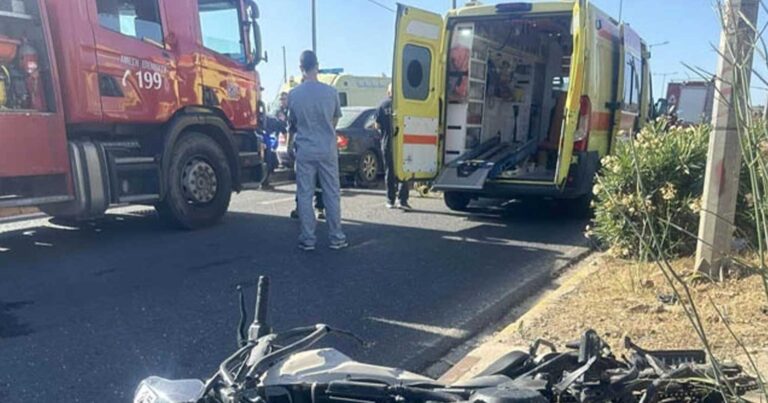 Τραγωδία στην άσφαλτο: Νεκρός νεαρός οδηγός μηχανής στη Λεωφόρο Μαραθώνος