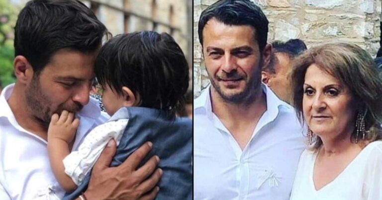 «Πουθενά δεν είναι σαν το σπίτι της μαμάς» – Ο Ντάνος αγκαλιά με το μωρό του νοσταλγεί τη μητέρα του