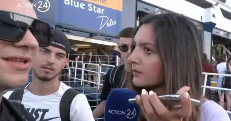 Συνέβη στον αέρα του Action 24 – Του ξέφυγε κατά λάθος το «καντήλι». «Όταν πάτε διακοπές ρε μαλ…»