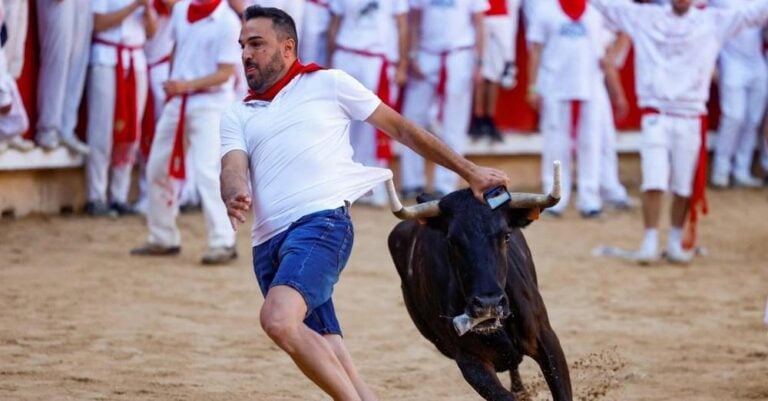 Παμπλόνα: Έξι τραυματίες στις ταυροδρομίες στο φεστιβάλ του Σαν Φερμίν