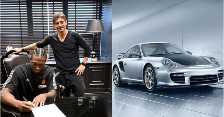 Τρελάθηκε ο Γιαννακόπουλος: Auτή είναι η ασημί Porsche που έδωσε δώρο στον Κέντρικ Ναν αξίας…  285.220 ευρώ