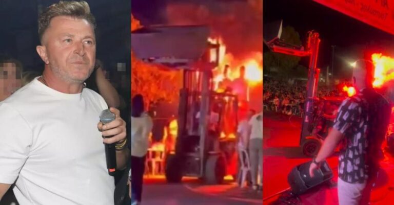 Έριξαν 100 κιλά γαρίφαλα με κλαρκ στην έναρξη πασίγνωστου Έλληνα τραγουδιστή