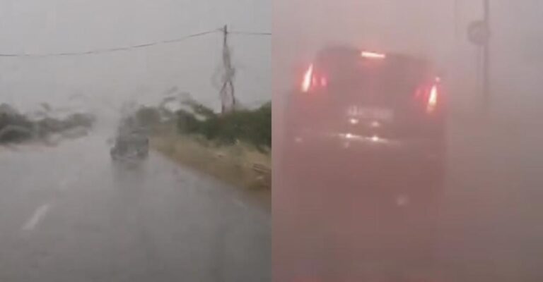 Ξεκίνησε η κακοκαιρία – Απότομη αλλαγή του καιρού