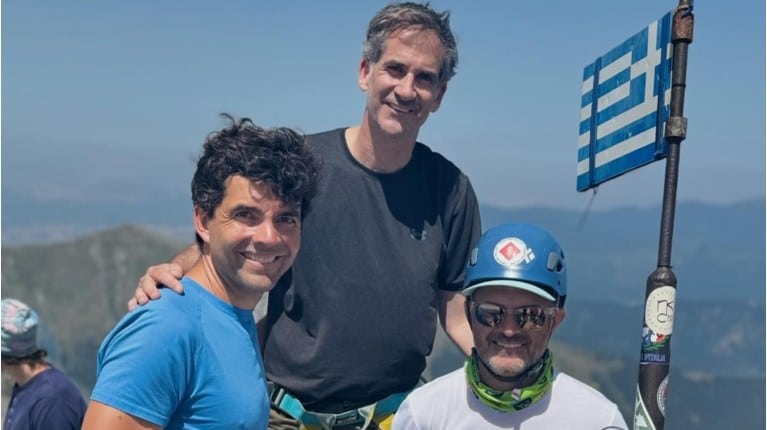Ο Κώστας Μπακογιάννης για ορειβασία στον Όλυμπο – Δείτε τις εικόνες