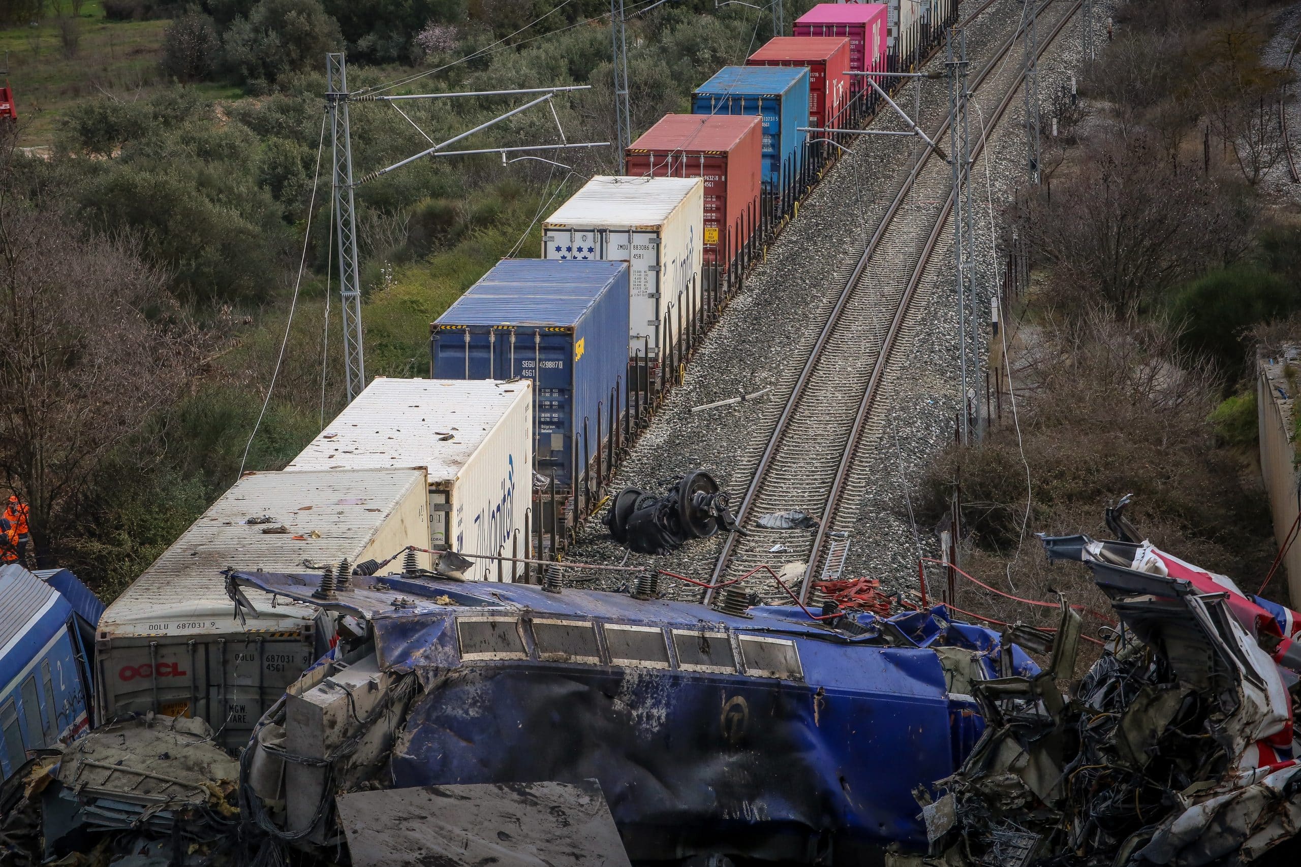 Αδιανόητο: Η Hellenic Train διεκδικεί αποζημιώσεις γιατί έχασε λεφτά μετά την τραγωδία στα Τέμπη 2 ev1 larisa treno 23 scaled 1