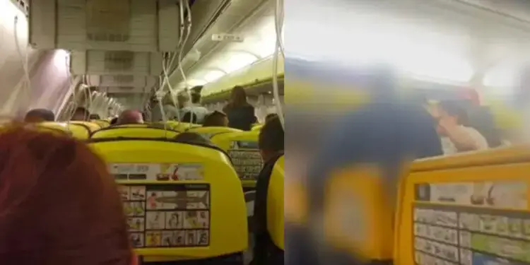 Συμπλοκή και άγριο ξύλο μεταξύ επιβατών σε πτήση της Ryanair – Κατέβασε το αεροπλάνο ο πιλότος