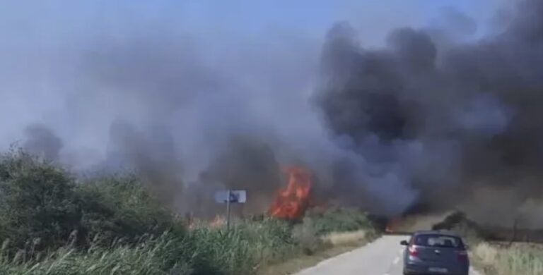 Μεγάλη φωτιά στη Ροδόπη – Εκδόθηκε 112 για εκκένωση της περιοχής