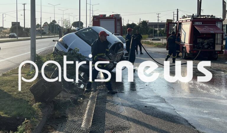 Πύργος: Νεκρός 40χρονος μετά από τροχαίο στην Εθνική Οδό Πύργου-Πατρών