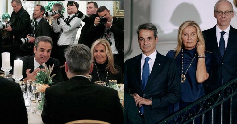 Κυριάκος Μητσοτάκης και Μαρέβα στο δείπνο Μπάιντεν στον Λευκό Οίκο