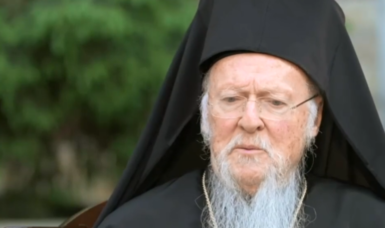 Έκκληση για Ολυμπιακή εκεχειρία από τον Οικουμενικό Πατριάρχη Βαρθολομαίο