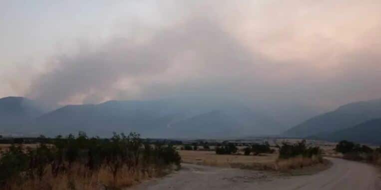 Επί 23 μέρες καίγεται το παpθένο δάσος στον Όρβηλο στις Σέρρες