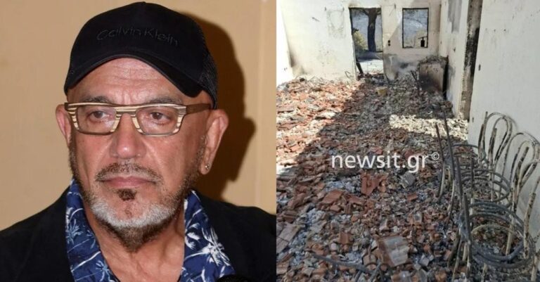 Θαύμα στο σπίτι του Ζουγανέλη στον Βαρνάβα: Έγιναν όλα στάχτη και το εκκλησάκι στην μέση της αυλής, έμεινε ανέγγιχτο