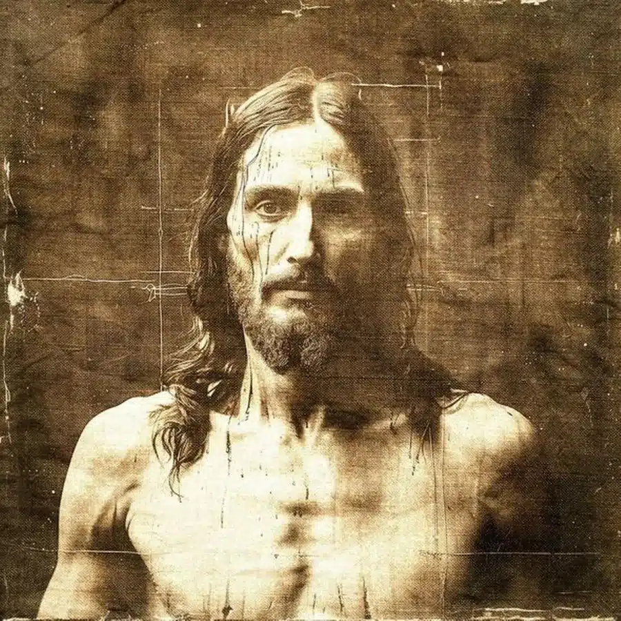 1 jesus face according to ai