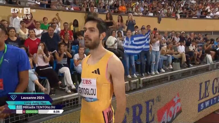Πάλι πρώτος o Μίλτος Τεντόγλου: «Χτύπησε» στο τέλος, ξανά – Νικητής στη Λωζάνη με το έκτο άλμα