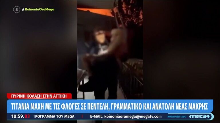 Βίντεο ντοκουμέντο με αστυνομικούς να διασώζουν κατοίκους από τις φωτιές στη ΒΑ Αττική