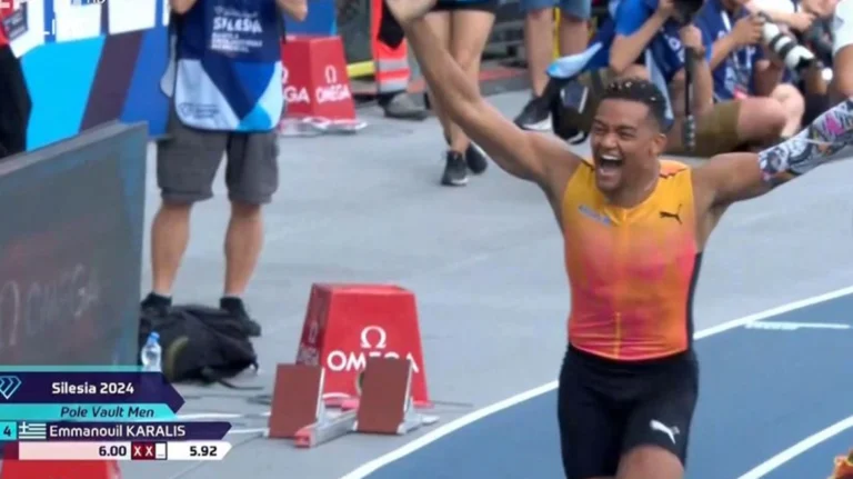 Θρίαμβος για τον Εμμανουήλ Καραλή – Έσπασε το φράγμα των 6 μέτρων