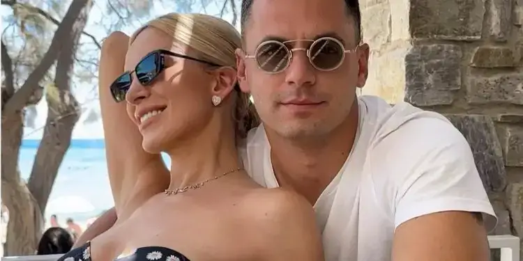 Τα τρυφερά λόγια της Κατερίνας Καινούργιου για την γιορτή του Παναγιώτη Κουτσουμπή: «Χρόνια πολλά αγάπη μου»