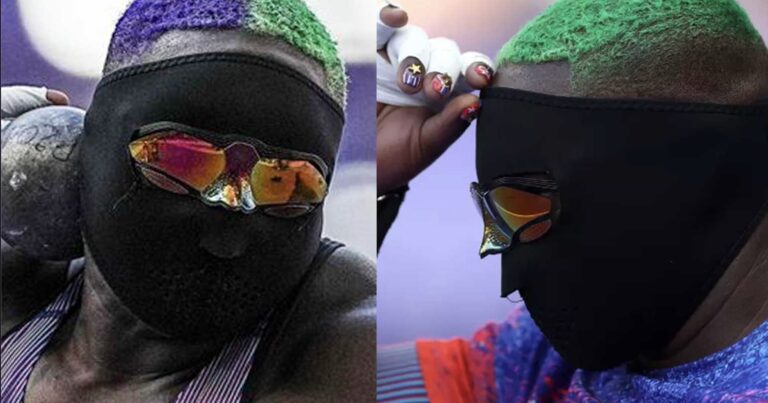 Χαμός στους Ολυμπιακούς Αγώνες – Σφαιροβόλος non-binary αγωνίστηκε με μάσκα και εκκεντρική εμφάνιση